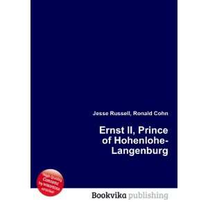  Hohenlohe Langenburg Ronald Cohn Jesse Russell Books