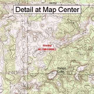  USGS Topographic Quadrangle Map   Shelby, Michigan (Folded 