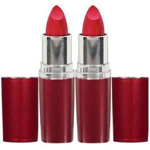 Maybelline Moisture Extreme Lipstick #E190 ROYAL RED (Qty, of 2 Tubes 