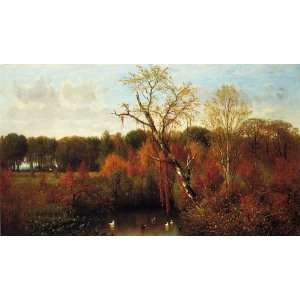 FRAMED oil paintings   Thomas Worthington Whittredge   24 x 14 inches 