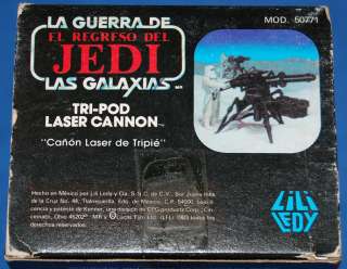 Lili Ledy Mexican Star Wars Return of the Jedi Tri Pod Laser Cannon 