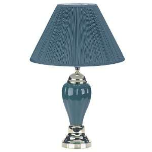  ORE International 6117GN 27 Inch Ceramic Table Lamp, Green 