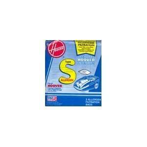  Hoover S type Allergen Filter Bags   canister vacuum (3 