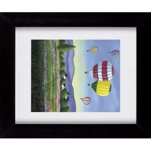  Hot Air Balloon Picture / Ballooning Farm Art 9511