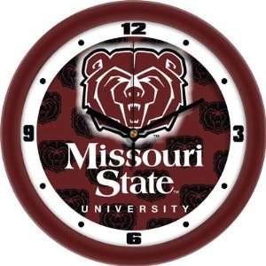  Missouri State Bears MSU NCAA 12In Dimension Wall Clock 