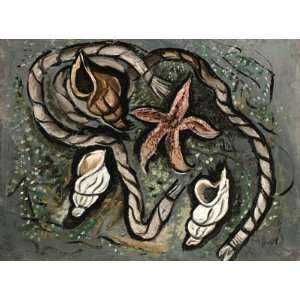 Hand Made Oil Reproduction   Marsden Hartley   24 x 18 inches   Rope 
