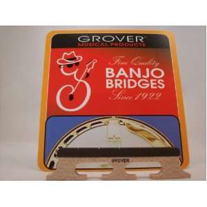   Grover, 73, Minstrel 5 String Banjo Bridge   5/8 Musical Instruments