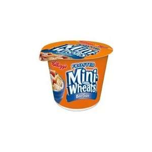 Kellogs Frosted Mini Wheat In Cup (6 Pack)  Grocery 