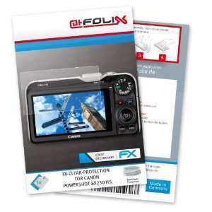 atFoliX FX Clear Invisible screen protector for Canon PowerShot SX230 