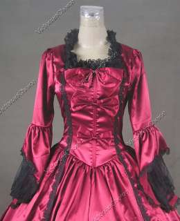 Marie Antoinette Victorian Dress Wedding Gown 147 M  