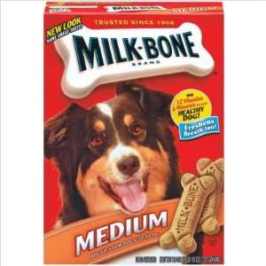 Milk Bone Medium Dog Biscuits 26 oz  Grocery & Gourmet 