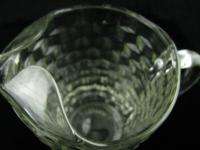   American 48 Ounce Glass Pitcher Jug Smooth Rim Ice Lip 1 1/2 Qt  