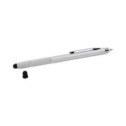 Silver iClooly Universal Alumi Pen Stylus & Pen in 1  