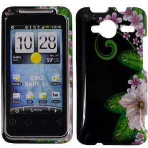   Flower Hard Case Cover for HTC Evo Shift 4G Cell Phones & Accessories
