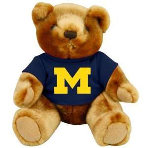  Michigan Wolverines 9 Mink Bear with School T shirt 