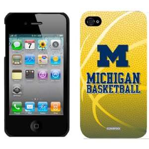  University of Michigan Basketball design on iPhone 4 / 4S 