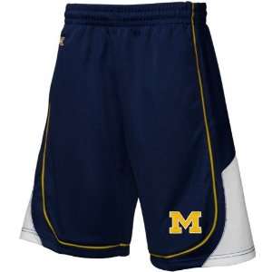  Michigan Wolverines Navy Blue Eliminator Basketball Shorts 