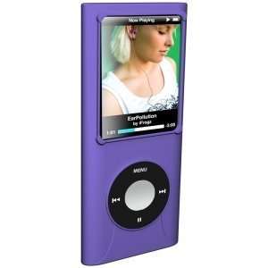   Purple Silicone Wrapz Case for iPod Nano 4G  Players & Accessories