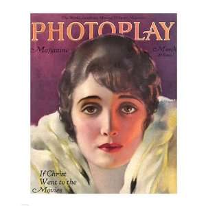  Alice Joyce Photoplay March, 1920 Poster (8.00 x 10.00 