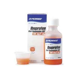  Ibuprofen Oral Suspension 100mg Orange 4oz/Bt Health 