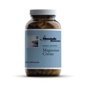  Metabolic Maintenance Magnesium Citrate 250 vcaps Health 