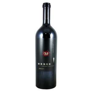  2001 Merus Cabernet Sauvignon 750ml Grocery & Gourmet 