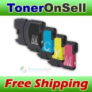 Brother LC61 Color (BCYM) SET Ink Cartridge Replacement  