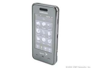 Samsung Instinct M800   Black Sprint Cellular Phone  