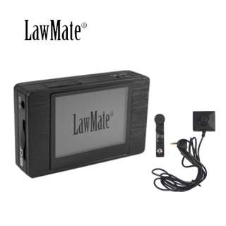 LawMate PV 500 Portable Handheld Pocket DVR + Button Screw Pinhole 