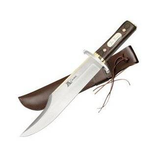  Trademark Classic Brass Handle Bowie Knife with sheath 