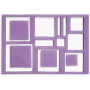   Square Jumble Mat Silicone Mold (Plus 4 Inclusions)