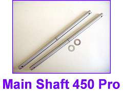 450 Pro Main shaft + Feathering shaft for trex 450 US  