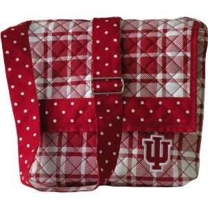  Indiana Hoosiers Quilted Messenger Bag