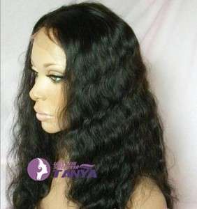 Malaysia BodyWave Style Indian Remy Human Hair Wig  14 1#, 1B#, 2#, 4 