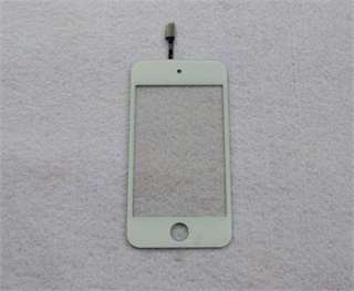 White Replacement Front Touch Screen Glass Digitizer for iPod Touch 4 