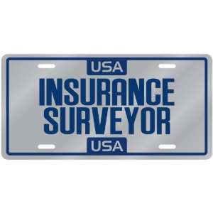  New  Usa Insurance Surveyor  License Plate Occupations 