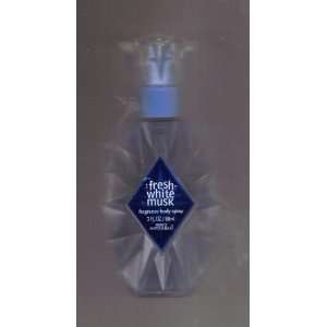 Prince Matchabelli Fresh White Musk Fragrance Body Spray   Fancy Blue 