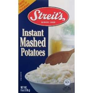 Streits Instant Mashed Potato Mix  Parve 6 oz. (Pack of 12)