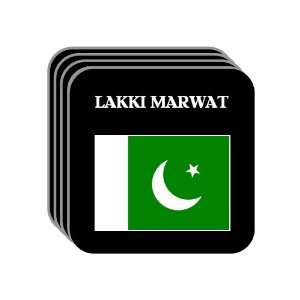  Pakistan   LAKKI MARWAT Set of 4 Mini Mousepad Coasters 