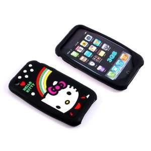   Silicone Full Cover Case for iPhone 3G 3GS (3 HK Black Silicone
