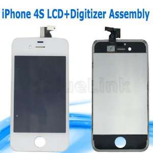  NEW LCD SCREEN + Digitizer Assembly for iPhone 4S White 
