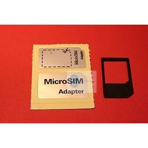  5403 NO CUT Micro Sim Card Adapter for iPad and iPhone 4 
