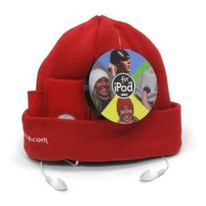  iXoundWear Knit Cap for iPod Nano   Red  Players 