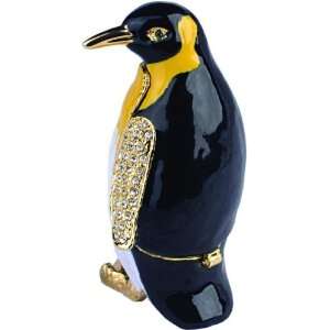  Marching Penguin Trinket Box