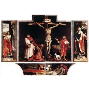     24 x 16 inches   Isenheim Altarpiece (first view)