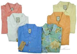 New mens JAMAICA JAXX silk Hawaiian Shirt Short Sleeve button front 