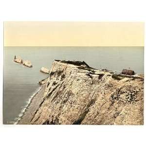  Photochrom Reprint of The Needles, II., Isle of Wight 