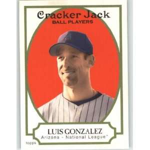  2005 Topps Cracker Jack Mini Red #162 Luis Gonzalez   Arizona 