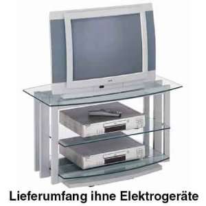  Jahnke Techno Rack TR 370 D Television Stand, Glass 