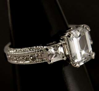 lab Diamond Engagement Anniversary Ring